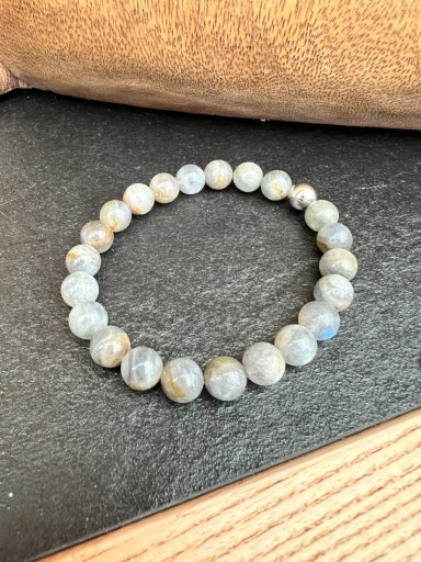 Bracelet en Labradorite. Disponible en 6, 8 et 10 mm Bracelet en Labradorite